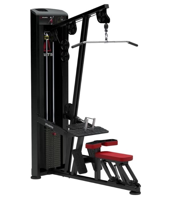 Lat pulldown Low row combo