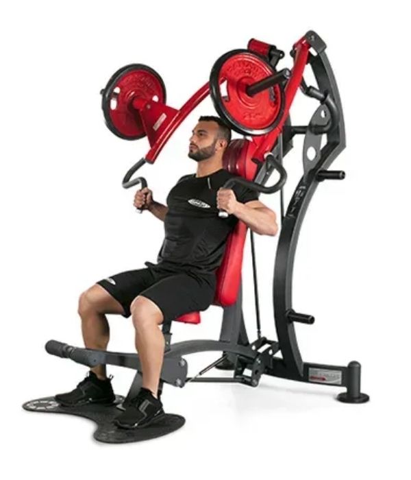 Super inclined chest press